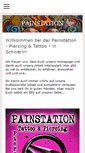 Mobile Screenshot of painstation-schwerin.de