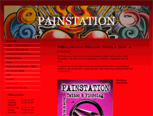 Tablet Screenshot of painstation-schwerin.de